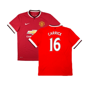 Manchester United 2014-15 Home Shirt (Good) (Carrick 16)_0