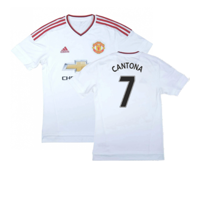 Manchester United 2015-16 Away Shirt (15-16 years) (Very Good) (Cantona 7)