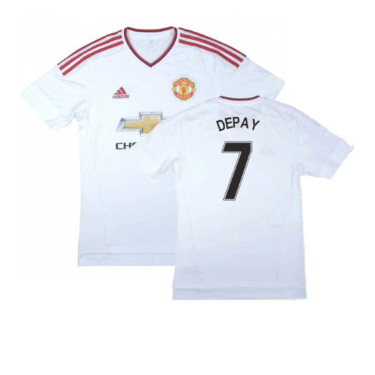 Manchester United 2015-16 Away Shirt (Very Good) (Depay 7)_0