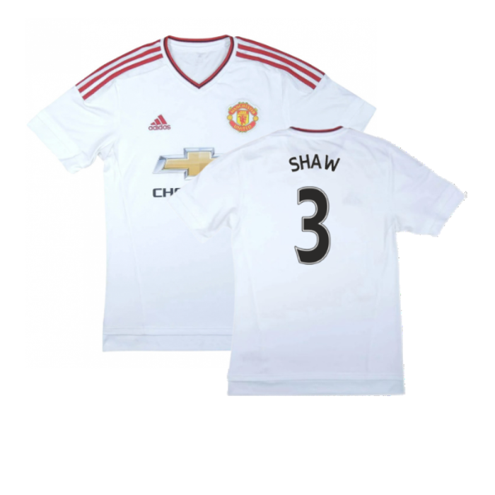 Manchester United 2015-16 Away Shirt (15-16 years) (Very Good) (Shaw 3)