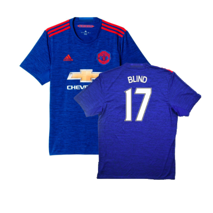 Manchester United 2016-17 Away Shirt (M) (Excellent) (Blind 17)