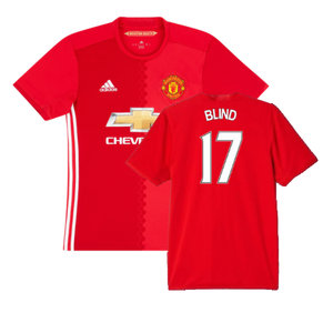 Manchester United 2016-17 Home Shirt (M) (Excellent) (Blind 17)_0