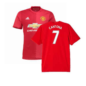 Manchester United 2016-17 Home Shirt (4XL) (Excellent) (Cantona 7)_0