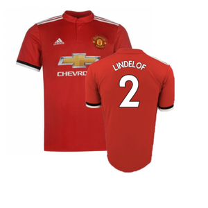 Manchester United 2017-18 Home Shirt (XL) (Excellent) (Lindelof 2)_0