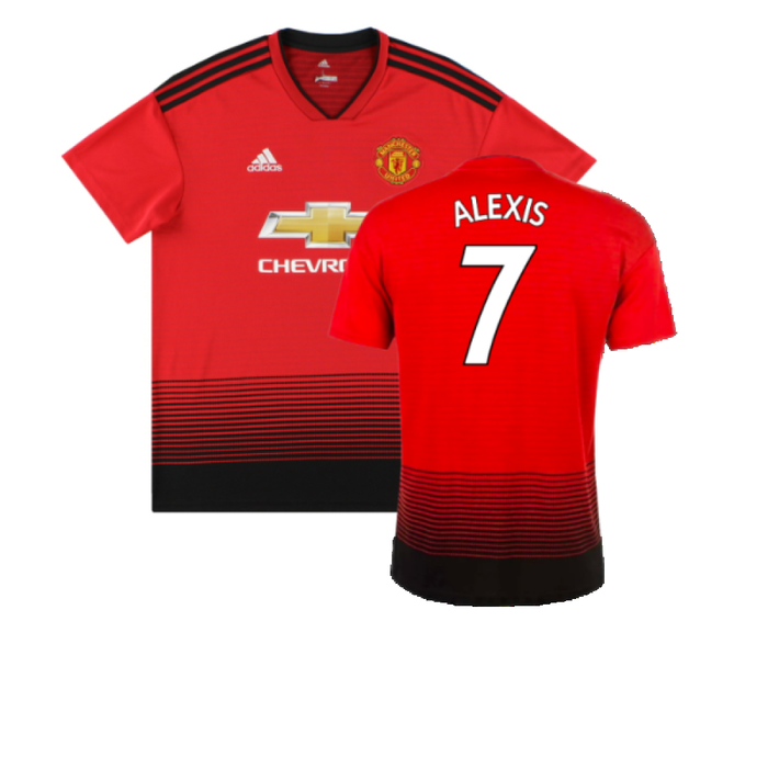 Manchester United 2018-19 Home Shirt (L) (Good) (Alexis 7)