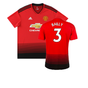 Manchester United 2018-19 Home Shirt (2XL) (Very Good) (Bailly 3)_0