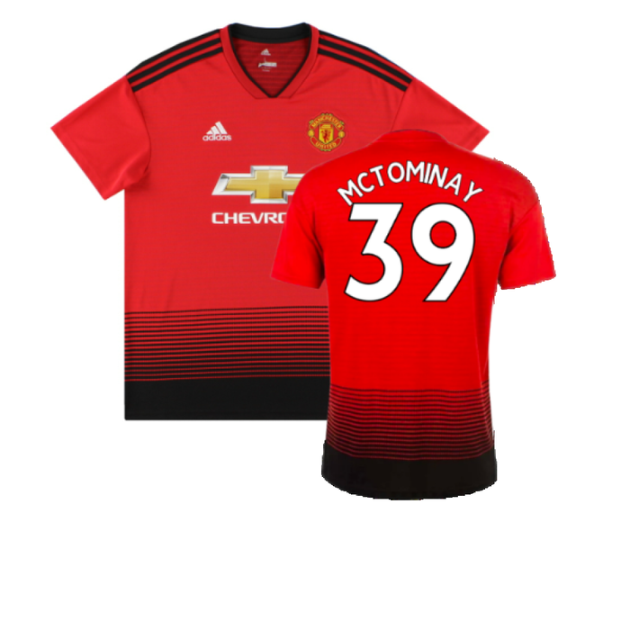 Manchester United 2018-19 Home Shirt (Mint) (McTominay 39)