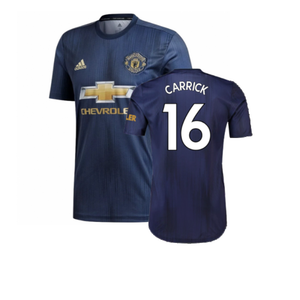 Manchester United 2018-19 Third Shirt (M) (Very Good) (Carrick 16)_0