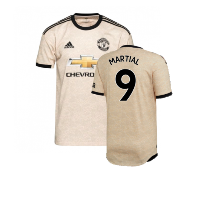 Manchester United 2019 20 Away Shirt Very Good Martial 9 Classic Football Kit