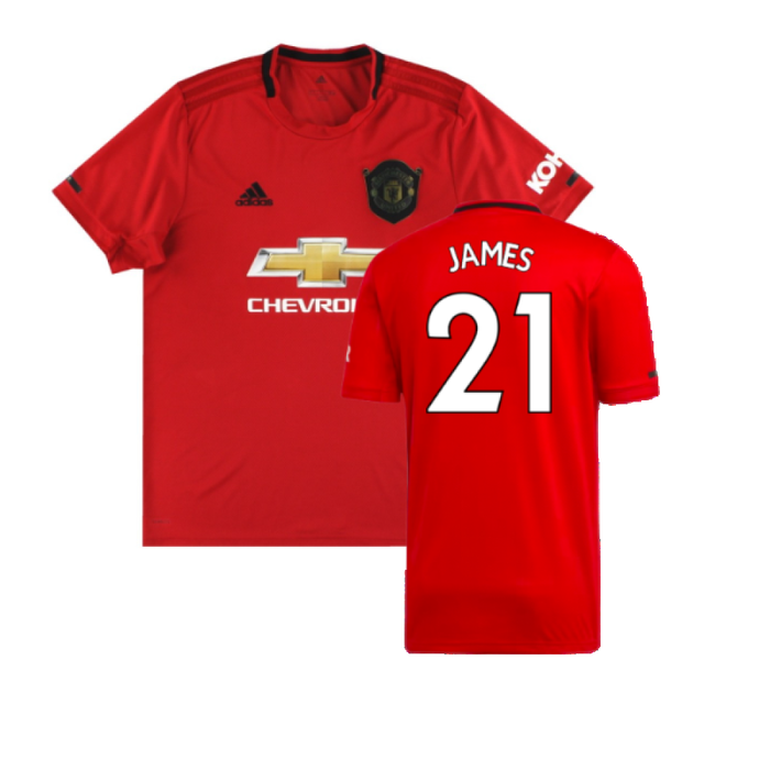 Manchester United 2019-20 Home Shirt (S) (Excellent) (James 21)