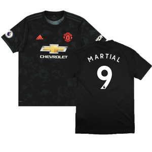 Manchester United 2019-20 Third Shirt (L) (Martial 9) (Mint)_0