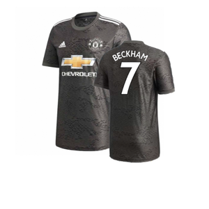 Manchester United 2020-21 Away Shirt (XL) (Excellent) (BECKHAM 7)_0