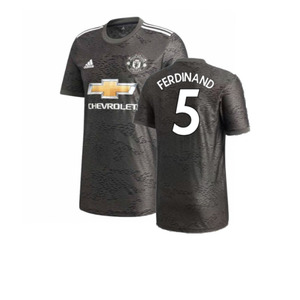 Manchester United 2020-21 Away Shirt (7-8y) (Mint) (FERDINAND 5)_0