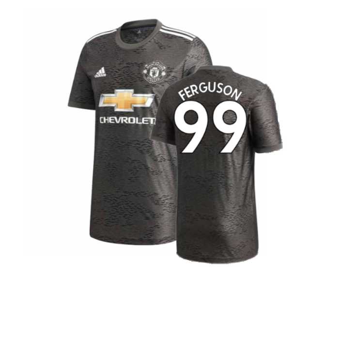 Manchester United 2020-21 Away Shirt (XL) (Excellent) (FERGUSON 99)