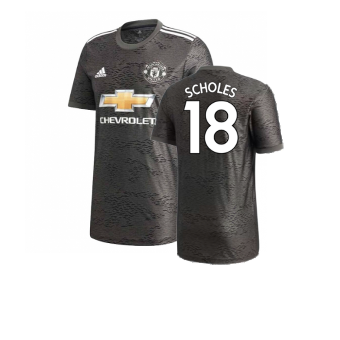 Manchester United 2020-21 Away Shirt (Excellent) (SCHOLES 18)