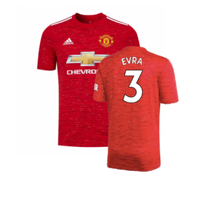 Manchester United 2020-21 Home Shirt (L) (Excellent) (EVRA 3)_0