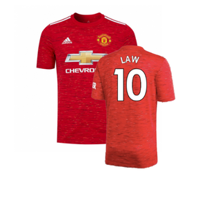 Manchester United 2020-21 Home Shirt (L) (Excellent) (LAW 10)_0