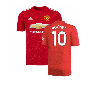 Manchester United 2020-21 Home Shirt (L) (Excellent) (ROONEY 10)_0