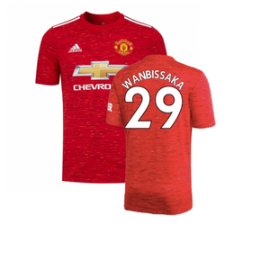 Manchester United 2020-21 Home Shirt (Mint) (WAN-BISSAKA 29)_0