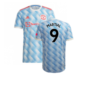 Manchester United 2021-22 Away Shirt (L) (Excellent) (MARTIAL 9)_0