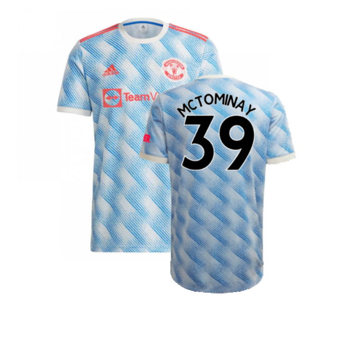 Manchester United 2021-22 Away Shirt (L) (Excellent) (McTOMINAY 39)