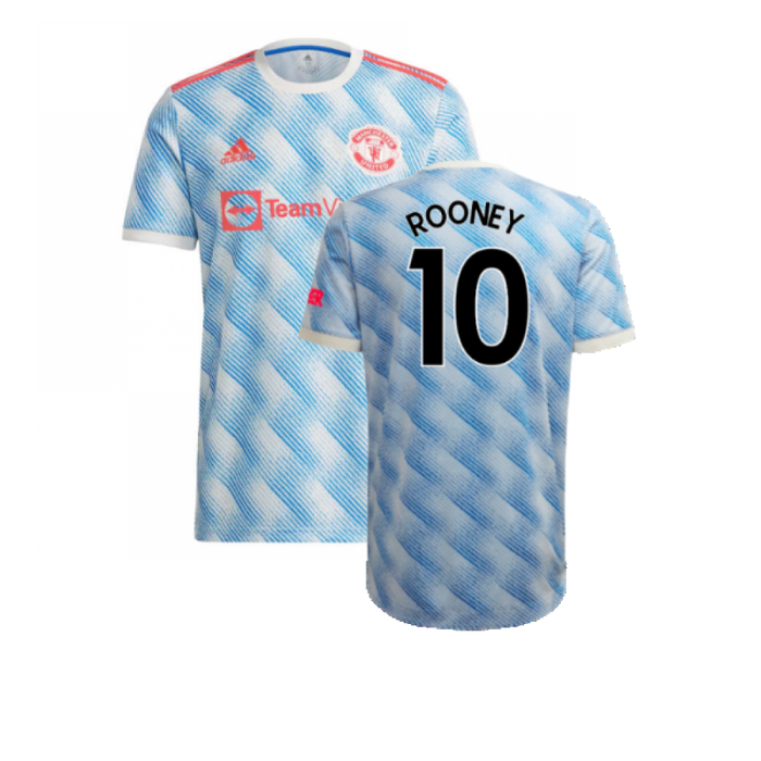 Manchester United 2021-22 Away Shirt (L) (Excellent) (ROONEY 10)