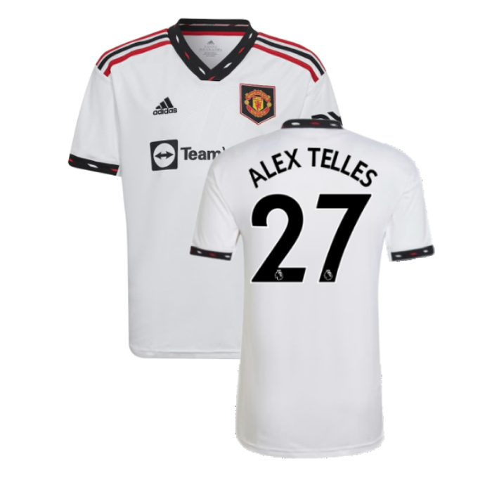 Manchester United 2022-23 Away Shirt (MB 11-12) (Mint) (ALEX TELLES 27)