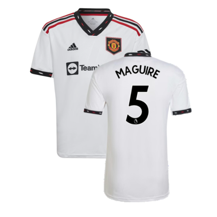 Manchester United 2022-23 Away Shirt (MB 11-12) (Mint) (MAGUIRE 5)