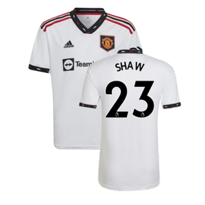 Manchester United 2022-23 Away Shirt (MB 11-12) (Mint) (SHAW 23)_0