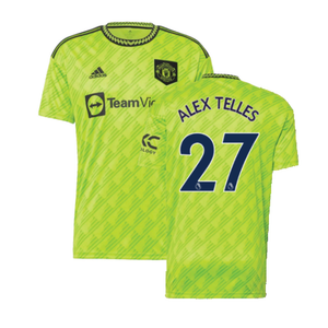 Manchester United 2022-23 Third Shirt (13-14y) Ronaldo #7 (Excellent) (ALEX TELLES 27)_0