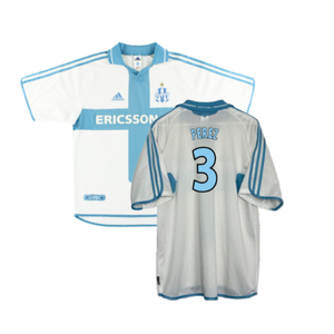 Marseille 2000-01 Home Shirt (XL) (Very Good) (Perez 3)_0