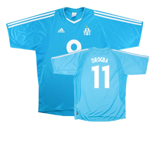 Marseille 2003-04 Away Shirt (Good) (DROGBA 11)_0