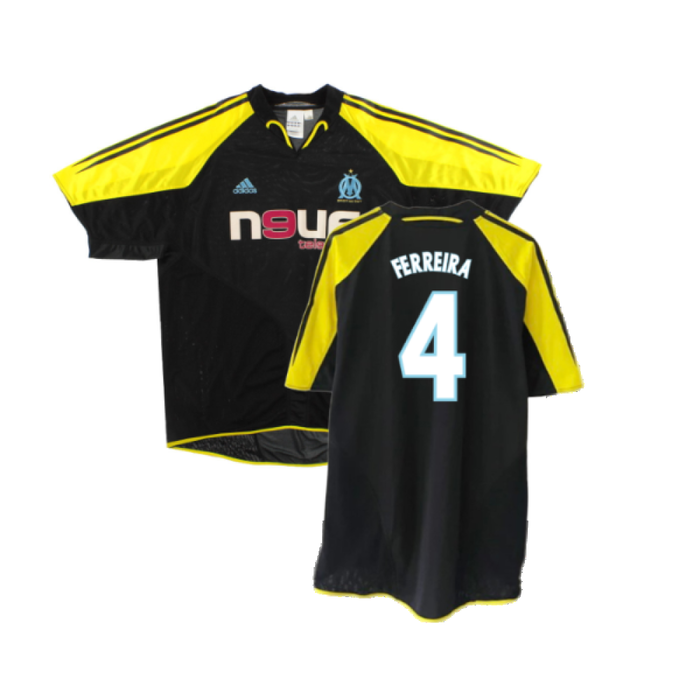 Marseille 2004-05 Third Shirt (Excellent) (Ferreira 4)