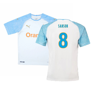 Marseille 2018-19 Home Shirt (XS) (Very Good) (Sanson 8)_0