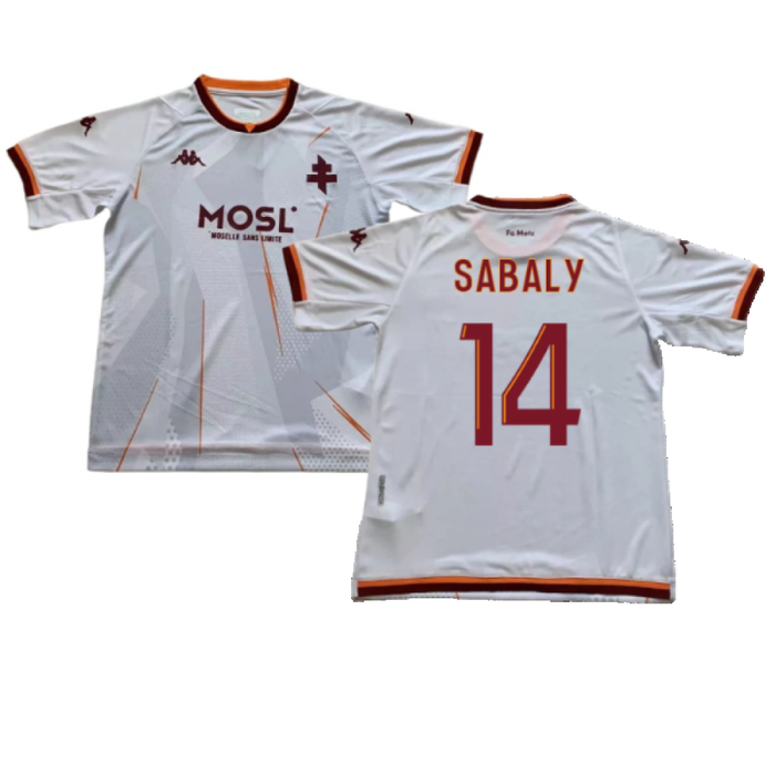 Metz 2022-23 Away Shirt (M) (Sabaly 14) (Excellent)