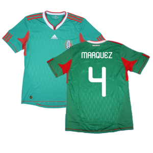 Mexico 2010-11 Home Shirt (2XL) (Very Good) (Marquez 4)_0