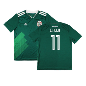 Mexico 2018-19 Home Shirt (Mint) (C.Vela 11)_0