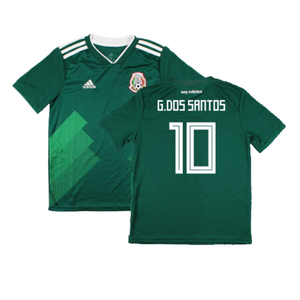 Mexico 2018-19 Home Shirt (Mint) (G.Dos Santos 10)_0