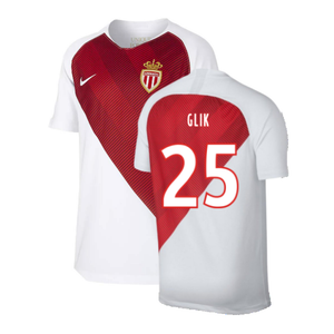 Monaco 2018-19 Home Shirt (S) (Excellent) (Glik 25)_0