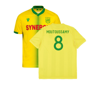 Nantes 2021-22 Home Shirt (2XL) (Excellent) (Moutoussamy 8)_0