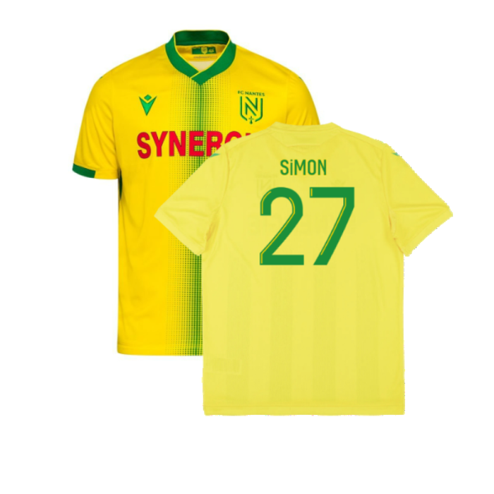 Nantes 2021-22 Home Shirt (2XL) (Excellent) (Simon 27)