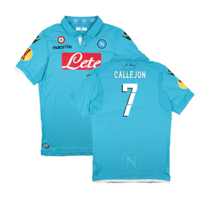 Napoli 2014-15 European Home Shirt (XL) (Excellent) (CALLEJON 7)_0