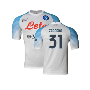 Napoli 2022-2023 Away Player Issue Shirt (XL) (Very Good) (Zedadka 31)_0