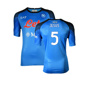 Napoli 2022-23 Home Shirt (M) (Excellent) (Jesus 5)_0