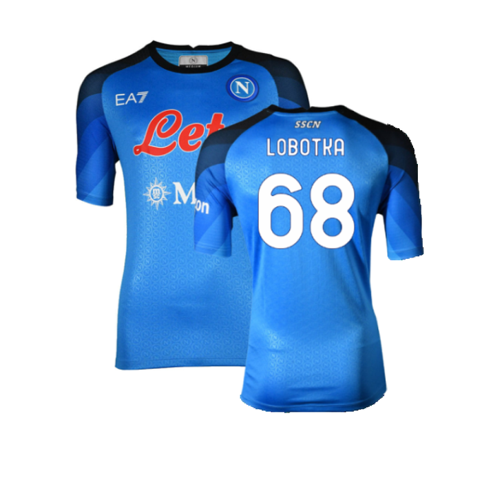 Napoli 2022-23 Home Shirt (M) (Very Good) (Lobotka 68)