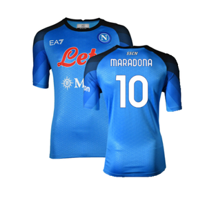 Napoli 2022-23 Home Shirt (M) (Excellent) (Maradona 10)_0