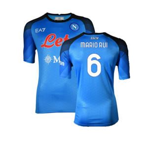 Napoli 2022-23 Home Shirt (XXL) (Excellent) (Mario Rui 6)_0