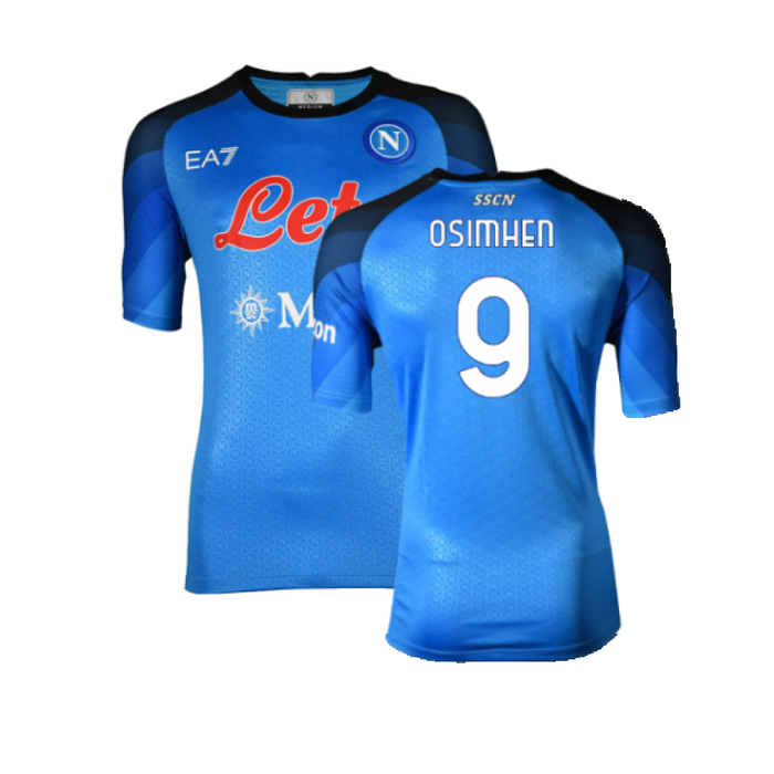 Napoli 2022-23 Home Shirt (L) (Excellent) (Osimhen 9)