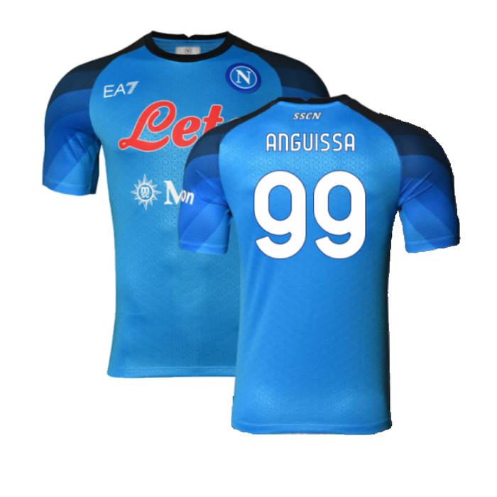 Napoli 2022-23 Player Issue Home Shirt (XL) (Excellent) (Anguissa 99)