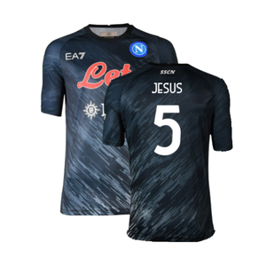 Napoli 2022-23 Third Shirt (L) (Good) (Jesus 5)_0